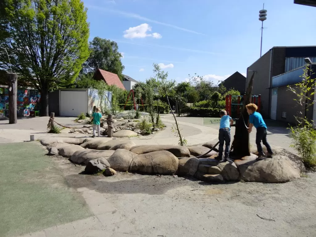 Groen schoolplein
