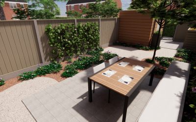 Hete zomers, hittestress en een warmte die in de tuin blijft hangen