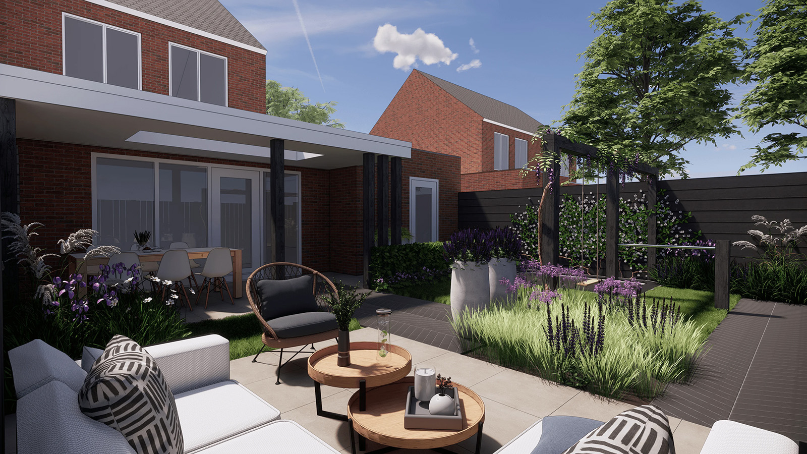 Achtertuin laten ontwerpen