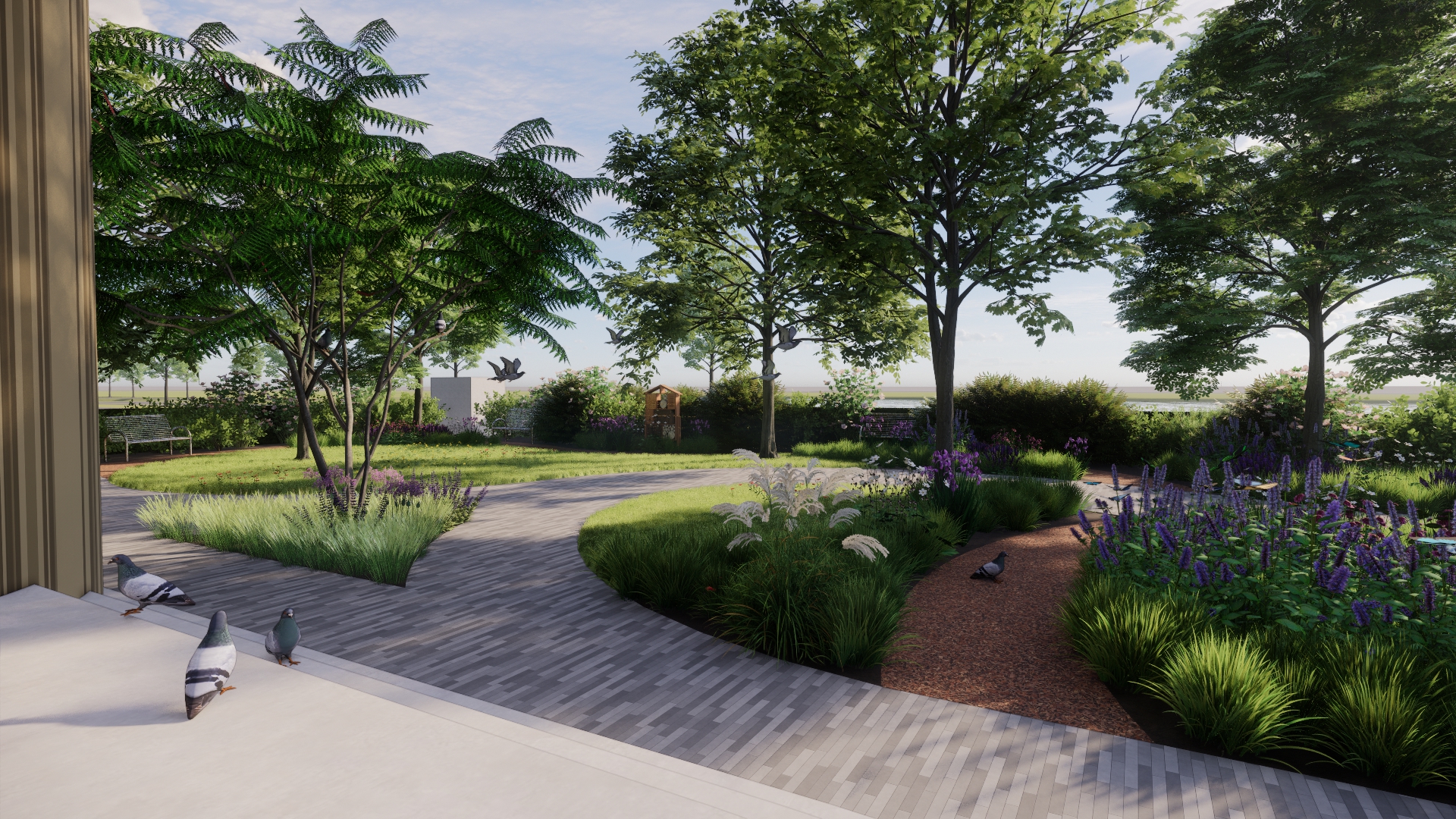 Onderhoudsvrije tuinontwerp