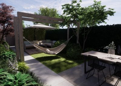 Kleine tuin voorbeeld