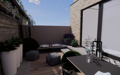 Kleine strakke tuinen voorbeelden