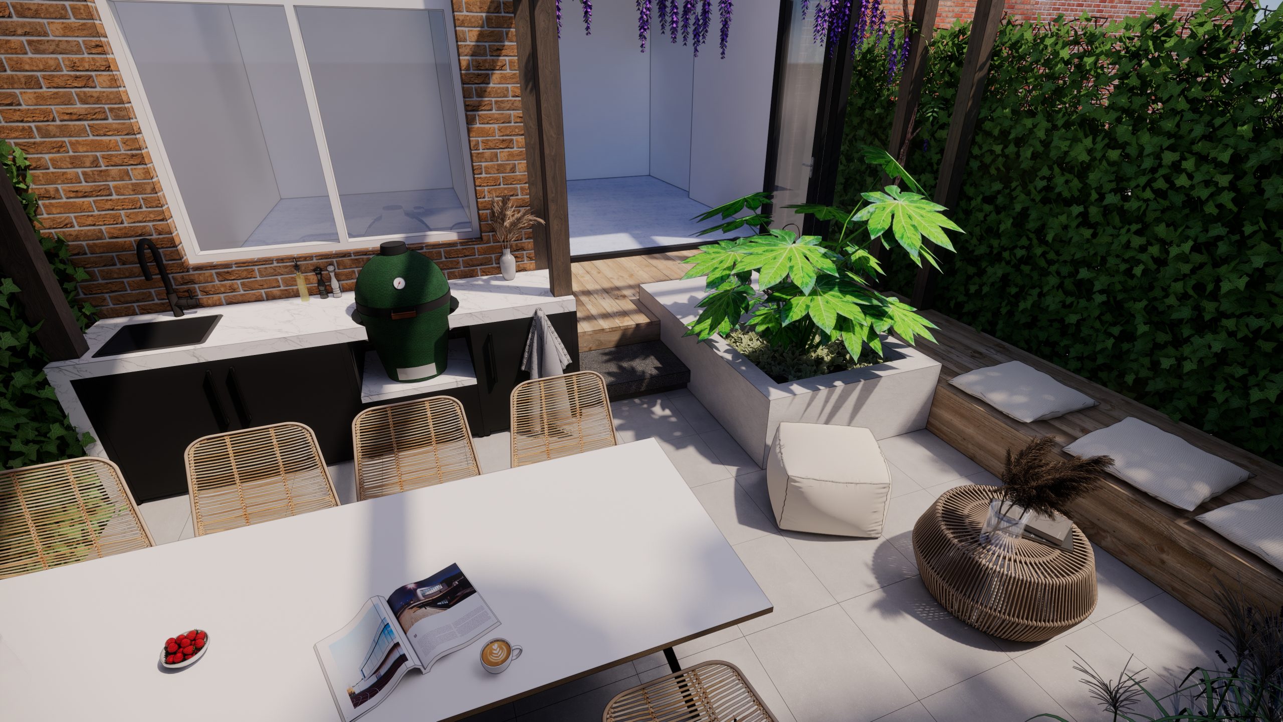 kleine tuin