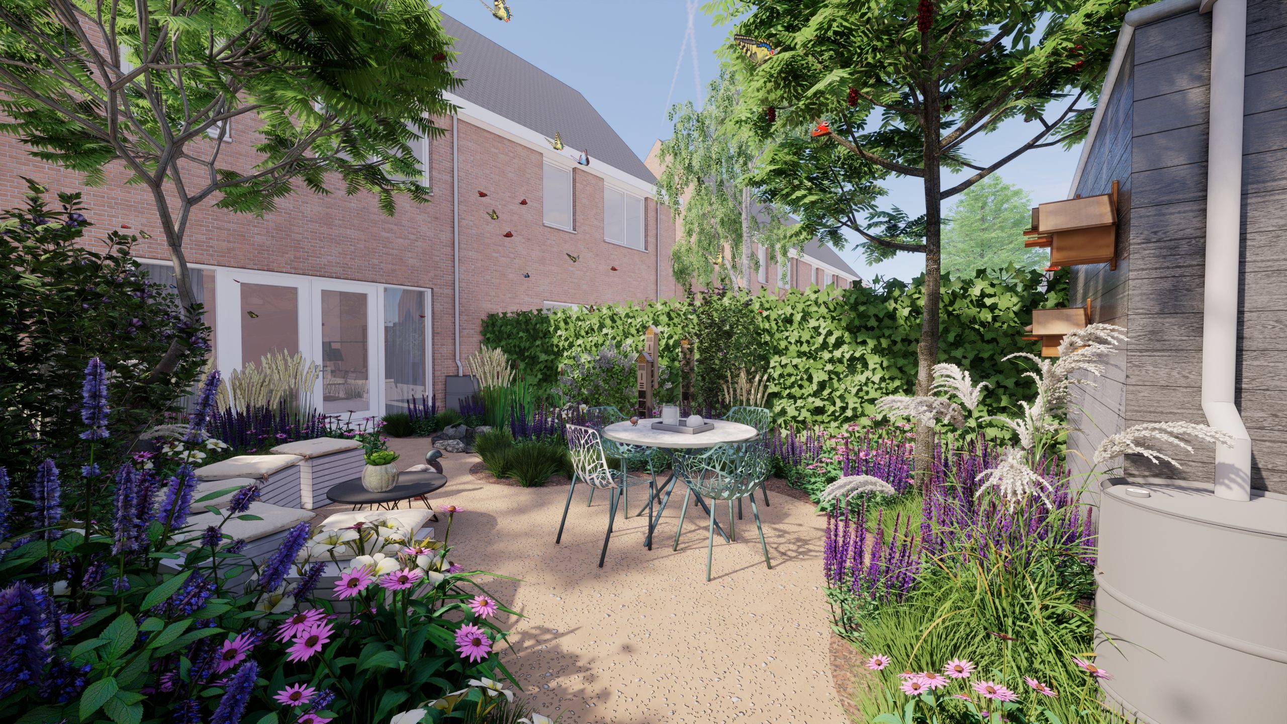 tuin tegen wateroverlast