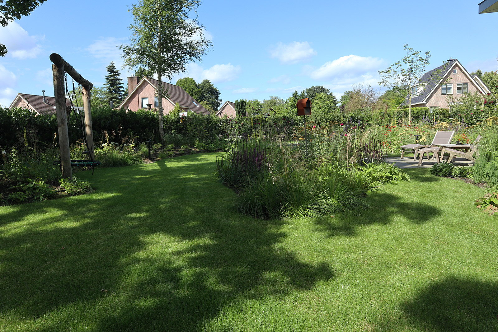 Onderhoudsvriendelijke tuin