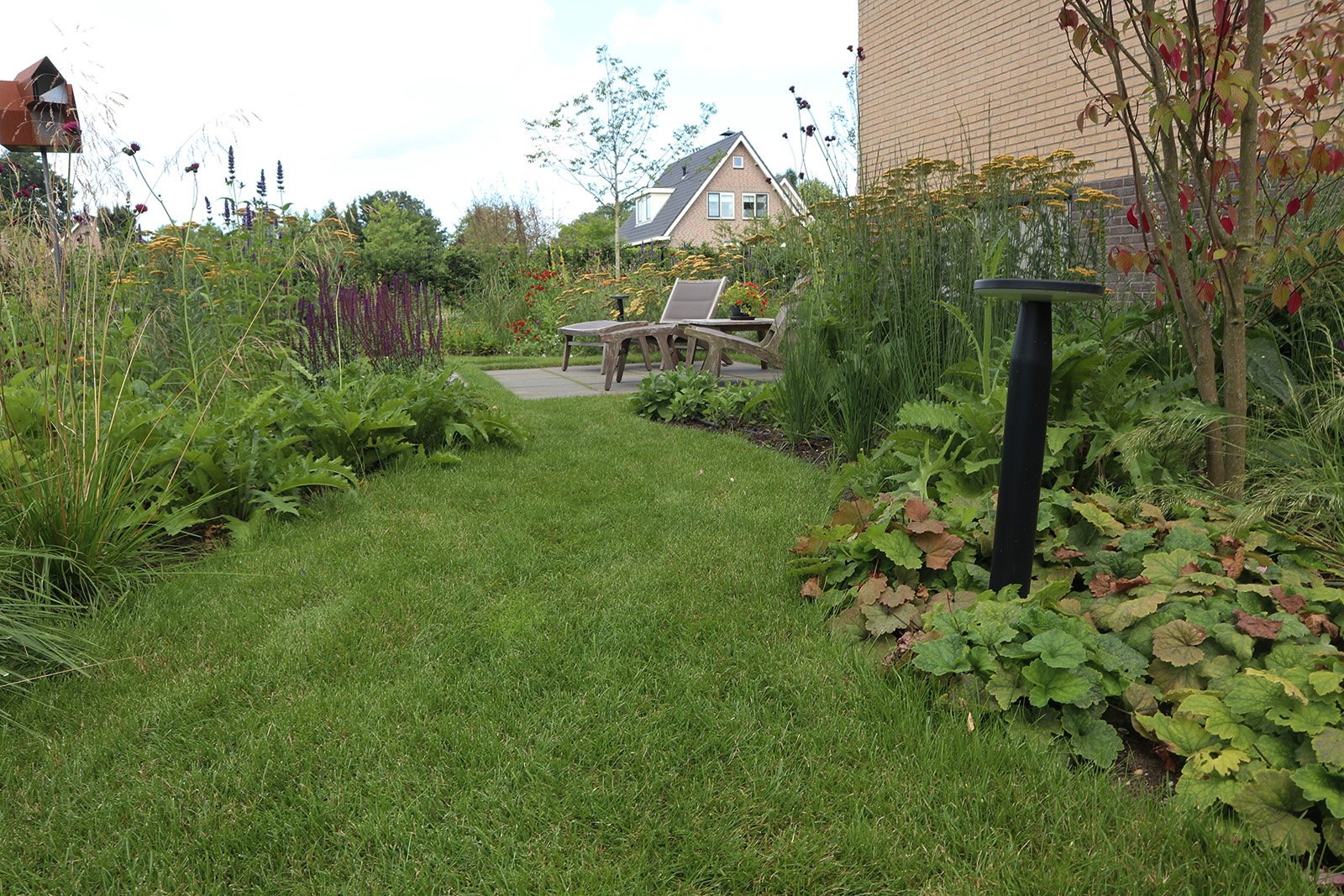 Groene tuin